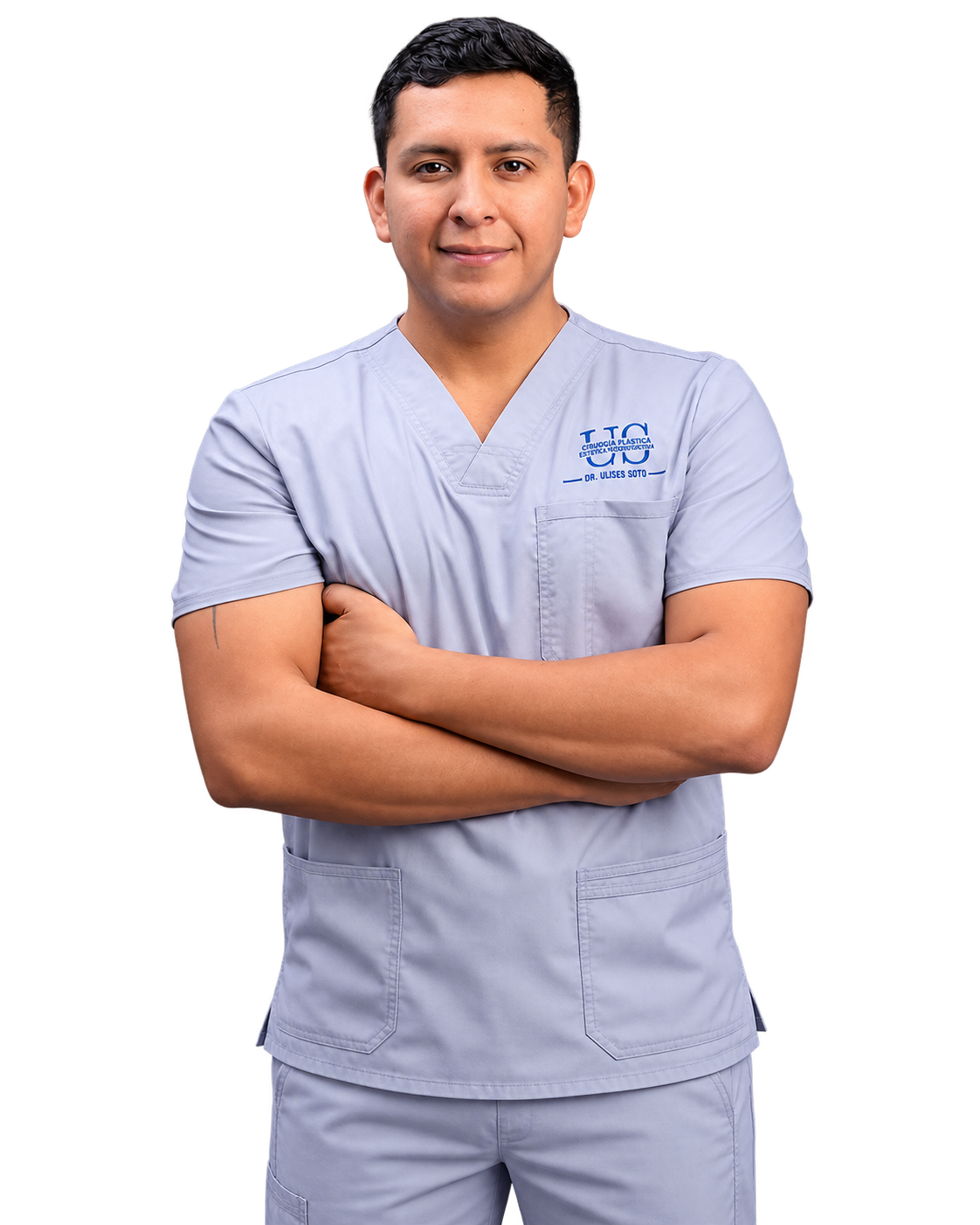 Retrato del Dr. Ulises Soto, cirujano general